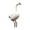 White, variant on Elegant Big White Goose Garden Statue Acrylic Big White Goose Decoration Big Goose Garden Accessories Suitable For Big Goose Outdoor Garden Decoration Card Slot Home Decor