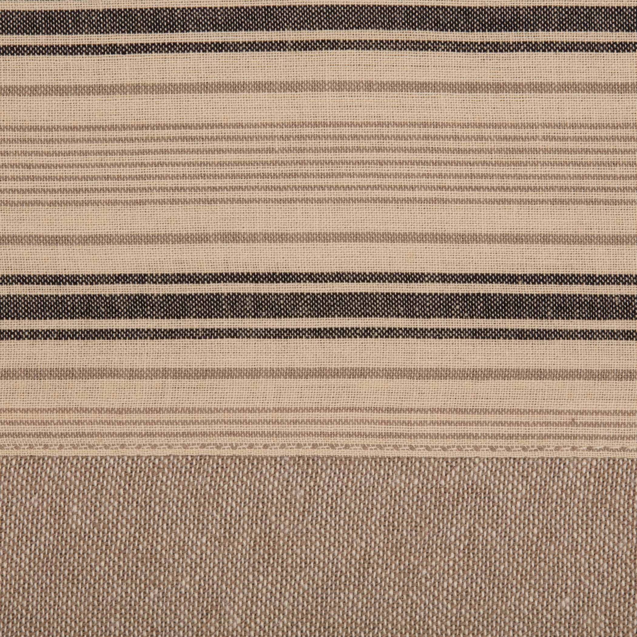 VHC Brands Farmhouse Tabletop & Kitchen-Sawyer Mill Runner, Placemat Set 12x18, Dark Creme Tan