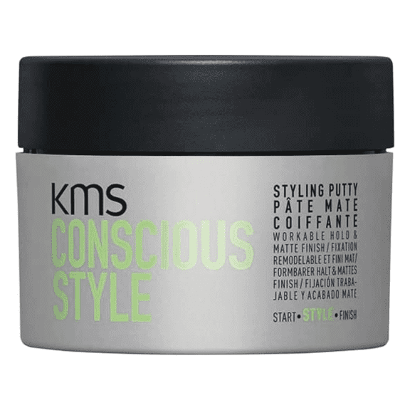 KMS CONSCIOUS STYLE Styling Putty 2.5 oz / 75 ml | Hold 3/5 & Shine 1/5