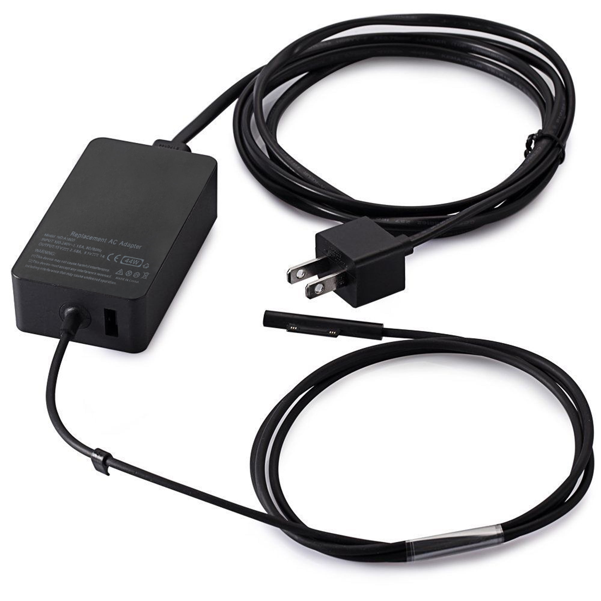 2.58A AC power charger for surface Pro 4 Pro 5 Tablet and Surface Laptop with 5V USB Charging Port - Walmart.com