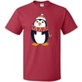 thumbnail image 3 of Inktastic Cuddly Christmas Penguin T-Shirt, 3 of 5
