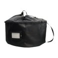 thumbnail image 1 of Lipstore RV Hose Storage Bag Organization Utility Bag Oxford Portable Pouch Drawstring Mesh Top for Home Yard Electrical Cords Kitchen Black, 1 of 8