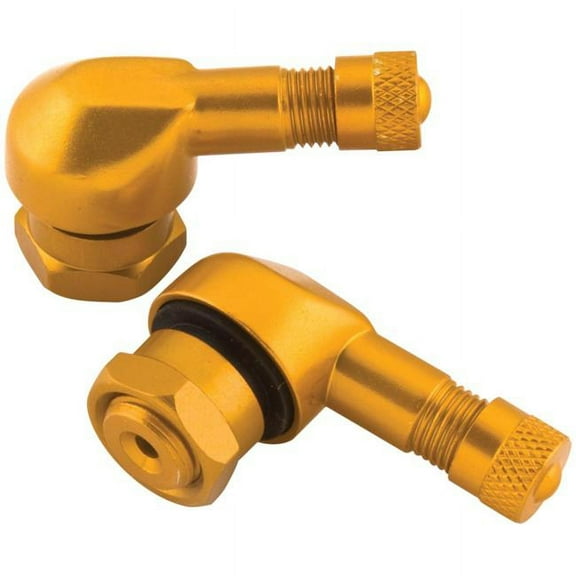 BikeMaster Valve Stem, Gold