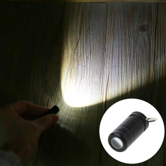 AOOOWER Protable Super Tiny Mini Small Keychain Flashlight Torch Keychain for Father