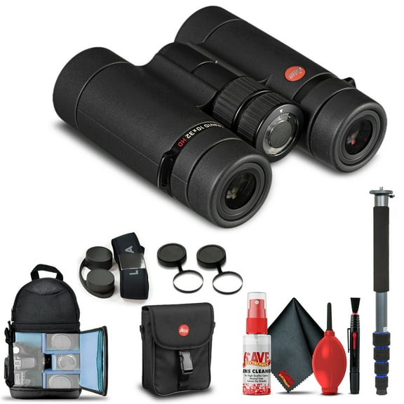 Leica 10x32 Ultravid HD-Plus Binoculars (40091)   Basic Bundle