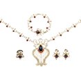 thumbnail image 2 of TIMIFIS Earrings Ensemble de Bijoux de Mode pour Femmes 5 Pcs Accessoires Bijoux en Or Été, 2 of 7