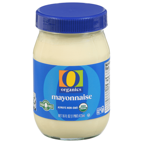 O O Organic Mayonnaise Smooth Creamy Organic Ingredients 16 oz