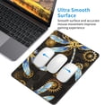 thumbnail image 4 of Mechanical Dragonflies Gold Steampunk Gaming Mouse Pad 8.3 x 10.3 in Rectangle Computer Mousepad Mat Non-Slip Rubber Base for Office Laptop PC, 4 of 6