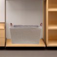 thumbnail image 1 of WEUVEB Organizador De Almacenamiento Para Hogar Con Cesta De Ratán Beige Y Gran Capacidad, 1 of 6