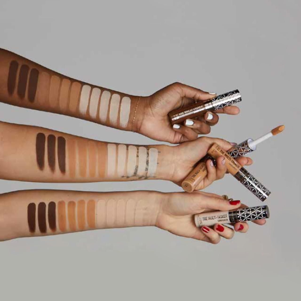 Rimmel Multi-Tasker Concealer, large soft wand, blendable formula, full coverage, crease-proof, transfer-proof & waterproof, 100% Cruelty-Free