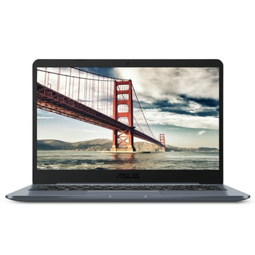 ASUS Laptop E14, 14" HD, Intel Celeron N4000 Processor, 4GB RAM, 64GB eMMC Storage, Windows 10, Microsoft Office 365 Personal 1-year included, Slate Gray, L406MA-WH02