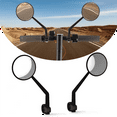 thumbnail image 3 of Universal Scooter Rearview Mirror, Scooter Handlebar View Retroreflector 360° Rotation Safety Mirror 1 Pair, 3 of 7