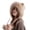 Beige, variant on Cute Pullover Hat with Wool Thickening Hairball Solid Color Wool Knit Ear Hat Leather Winter Hats for Men One Size