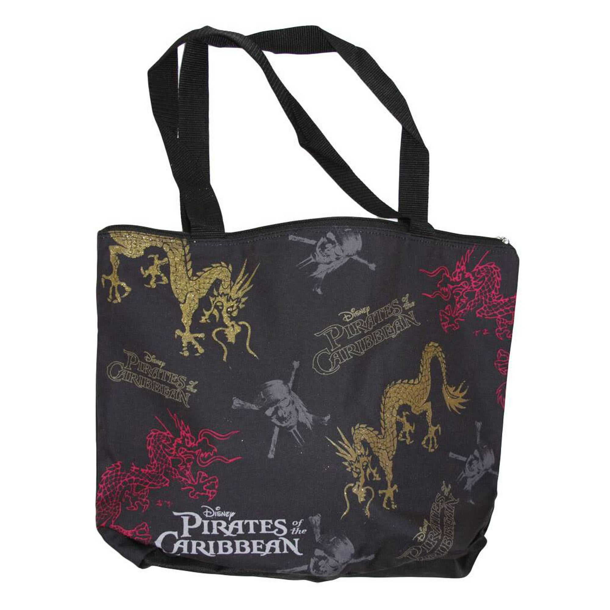 Disney Pirates of the Caribbean Shiney Dragon Tote Bag Walmart