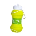 thumbnail image 2 of Botella de agua plegable para niños Jarra de agua de botella de silicona para niños para el tenis que el ciclismo para acampar, 2 of 9