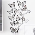 thumbnail image 4 of Stickers and Decals Aqestyerly 3D Color Stereo Butterfly Personality Creative Living Room Bedroom Wall Stickers, 4 of 6