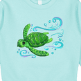 thumbnail image 3 of Inktastic Sea Turtle Swimming Toddler Sweatshirt, 3 of 4
