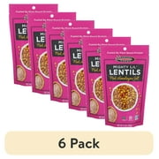(6 pack) Seapoint Farms All Natural Pink Himalayan Salt Mighty Lil' Lentils, 1 Ct, (5 oz. Bag)