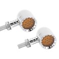 thumbnail image 3 of Vintage Motorcycle LED Turn Signal Light Steering Lamp Indicator Fits for Yamaha, 3 of 5