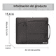 thumbnail image 2 of Funda Protectora Para Portátil  Bloosom Bolsa Prueba Golpe 15.6 In Negro, 2 of 4