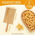 thumbnail image 4 of Lindbes 3Pcs Wooden Gnocchi Boards With Ridged Texture Reusable Cavatelli Pasta Boards Multipurpose Gnocchi Rolling Boards With Comfortable Handle for Gnocchi Pasta Dumplings Macaroni, 4 of 10