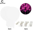 thumbnail image 6 of FurNest 3Set LED BoBo Balloons 20 Inches Colorful Light Up Handle W/Fla, 6 of 9