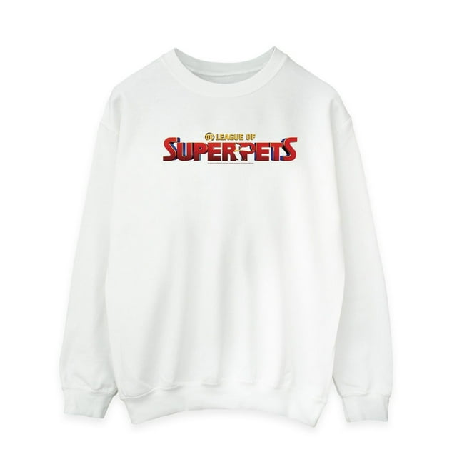 DC Comics DC Comics DC Ligue des Super-Animaux de Compagnie Logo Sweatshirt