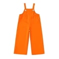 thumbnail image 3 of oqasdz Girls Performance Overalls Cute Childrens Suspenders Solid Color Dance Choir Pants Comfort Fit Casual Outdoor, 3 of 3