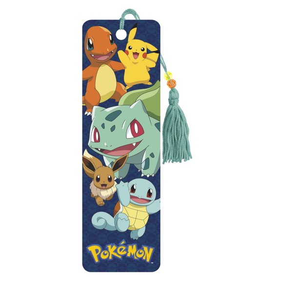 Separador de páginas ANTIOCH Pokémon Premier 22 x 7 cm con borla