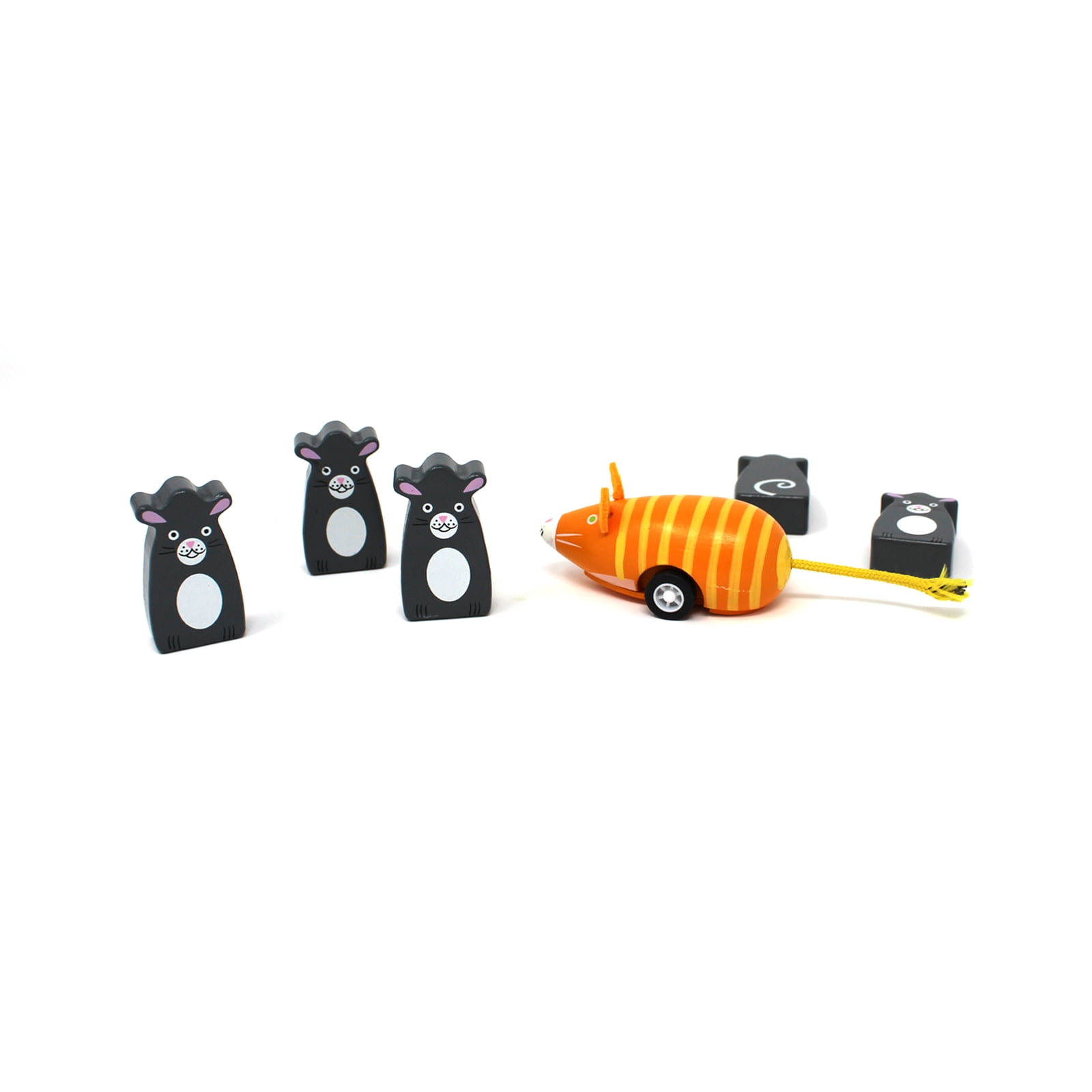 Jack Rabbit Creations, Inc. Bowling Set Cat with Mice