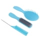 thumbnail image 5 of Juego de 3 cepillos para el cabello Ticfox cepillo de peinado profesional caja azul, 5 of 14