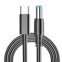 PD2.0 3.0 PD100W Tipo-C a Cable cargador DC5525 para enrutador inalámbrico (20V)