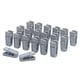 thumbnail image 1 of Naiovety Clips fuertes antideslizantes de las suspensiones de ropa del aspecto de moda del clip de ropa plástico gris, 1 of 6