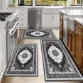 thumbnail image 6 of Kitchen Rugs Sets of 3 Non Slip Washable Kitchen Mats for Floor, Waterproof Kitchen Runner Rug, Floor Mat Carpet for Entryway, Laundry, Sink, Hallway, Bathroom, 6 of 12