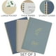 thumbnail image 4 of Juego de cuadernos ZICOTO Aesthetic Spiral College Riled, 20 x 15 cm, paquete de 3, 4 of 8