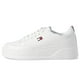 thumbnail image 4 of Zapatilla Tommy Hilfiger Grazie para mujer, piel sintética, color blanco, 4 of 6