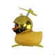 thumbnail image 3 of Pato Decorativo Amarillo Con Casco Cromado Amarillo, 3 of 4