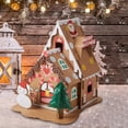 thumbnail image 6 of Kokiya Christmas Cardboard House Kits Early Educational Toys Room Table Decor Christmas Style E, 6 of 9