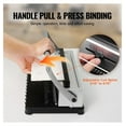 thumbnail image 4 of Coil Binding Machine, Manual Book Maker 34-Hole Punch 120 Sheets, 4 of 7