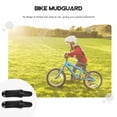 thumbnail image 2 of SHISUYAN Black Bike Mudguard for Mountain Bikes Quick Release Accessories 31cm Rear 28cm Front, 2 of 8