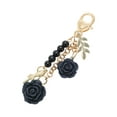 thumbnail image 5 of Unique Bargains 1 Pc Stylish Flower Handbag Charm Bag Accessories Navy Gold Tone, 5 of 5