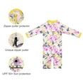 thumbnail image 3 of weVSwe Toddler Swimwear, 0-3 Years, UPF 50+ Sun Protection, Zipper Closure, Ocean Scale Pattern, Ideal for Swimming & Beach Activities, 3 of 8