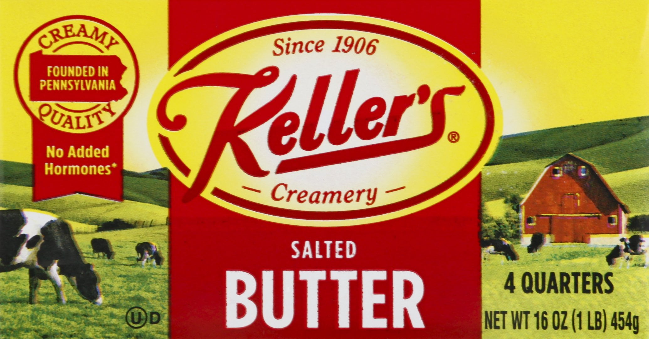 Keller's Creamery Salted Butter Sticks, 16 oz., 4 Count
