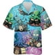 thumbnail image 4 of Camisa de verano para hombre con estampado 3D de pulpo y animales marinos, manga corta, botones de solapa, camisas personalizadas para viajar al trabajo, estilo hawaiano, 4 of 5