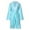 Mint Stripe, variant on Metropolitan Womens Nightgown and Robe Set Matching Gown and Robe Sets - Damask Stripe, 1X