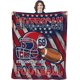 thumbnail image 1 of LHSHID American Football Plush Fleece Bed Blanket Lightweight Comfy Reversible Flannel Blanket Ultra Soft Warm Blanket Throw American Football Lover Gift 60x80in, 1 of 6