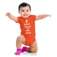 thumbnail image 4 of Keep Calm and Say Boo Halloween Romper Boys or Girls Infant Baby Brisco Brands 12M, 4 of 7