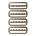 thumbnail image 3 of koolsoo 8pcs Scuba Diving Stainless Steel Weight Belt Webbing Keeper Retainer 2 Inches, 3 of 7