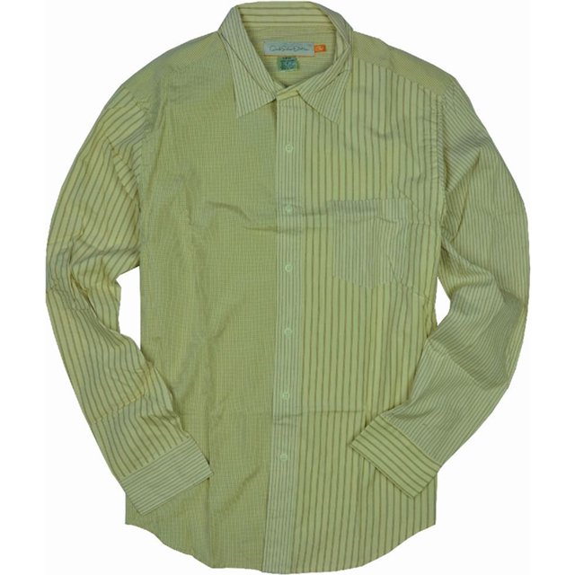 Camisa Quiksilver Stripepocket Button Up para Hombre, Marrón, X-Large Quiksilver Botones al frente