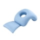 thumbnail image 4 of Almohada para la siesta Almohada facial Almohada de apoyo para el cuello Cojín de descanso Portátil Cómodo Actualización azul, 4 of 9